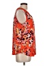 A New Day 100% Polyester Orange Sleeveless Blouse Size L - photo 4