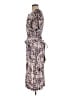 Tiny 100% Rayon Print Purple Gray Casual Dress Size M - photo 5