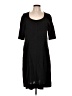 Elemente Clemente 100% Linen Black Casual Dress Size 12 (2) - photo 1
