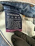 Vigoss Hearts Blue Jeans Size 29 waist - photo 8