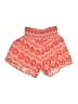 Turquoise Haven Print Red Shorts Size S (estimated) - photo 2