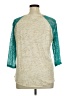 Assorted Brands Teal 3/4 Sleeve Top Size XL - photo 2
