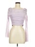 Shein Purple 3/4 Sleeve Blouse Size M - photo 1