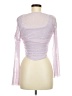 Shein Purple 3/4 Sleeve Blouse Size M - photo 2