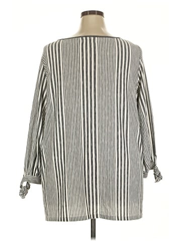 Max Studio 3/4 Sleeve Blouse (view 2)