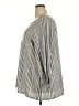 Max Studio 100% Rayon Gray 3/4 Sleeve Blouse Size 2X - photo 5