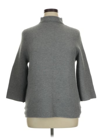 Red Short Sleeve Turtleneck (view 1)