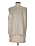 Ann Taylor LOFT Outlet 100% Polyester Ivory Sleeveless Blouse Size S - photo 2