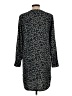 Lila Rose Animal Print Black Casual Dress Size 10 - photo 2