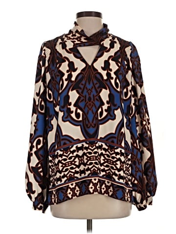 Black Label by Chico's Long Sleeve Blouse (view 1)