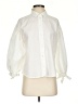 FRAME Denim 100% Cotton Ivory Long Sleeve Blouse Size XS - photo 1