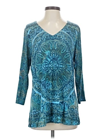 Belle By Kim Gravel 3/4 Sleeve T-Shirt (view 1)
