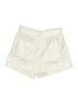 Ann Taylor LOFT 100% Lyocell Solid Ivory White Shorts Size L (estimated) - photo 2