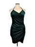 HOTOUCH Green Cocktail Dress Size XL - photo 1