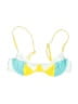 Solid & Striped Color Block Yellow Swimsuit Top Size M - photo 1