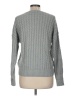 Tribal 100% Cotton Gray Pullover Sweater Size M - photo 2