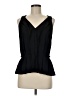 Diane von Furstenberg Black Blouse Size 8 - photo 1