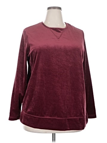 Woman Within Pullover Sweater (view 1)
