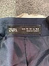 Zara Solid Blue Blazer Size 13 - 14 - photo 3