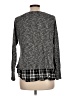 Relativity Gray Long Sleeve Top Size L - photo 2
