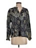 Ulla Johnson Blue Long Sleeve Blouse Size 6 - photo 1
