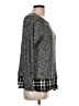 Relativity Gray Long Sleeve Top Size L - photo 4