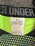 Under Armour Color Block Green Active Pants Size S - photo 7