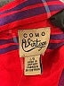 Como Vintage 100% Rayon Plaid Red Long Sleeve Button-Down Shirt Size L - photo 7