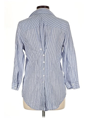 Elizabeth and James 3/4 Sleeve Button-Down Shirt (view 2)