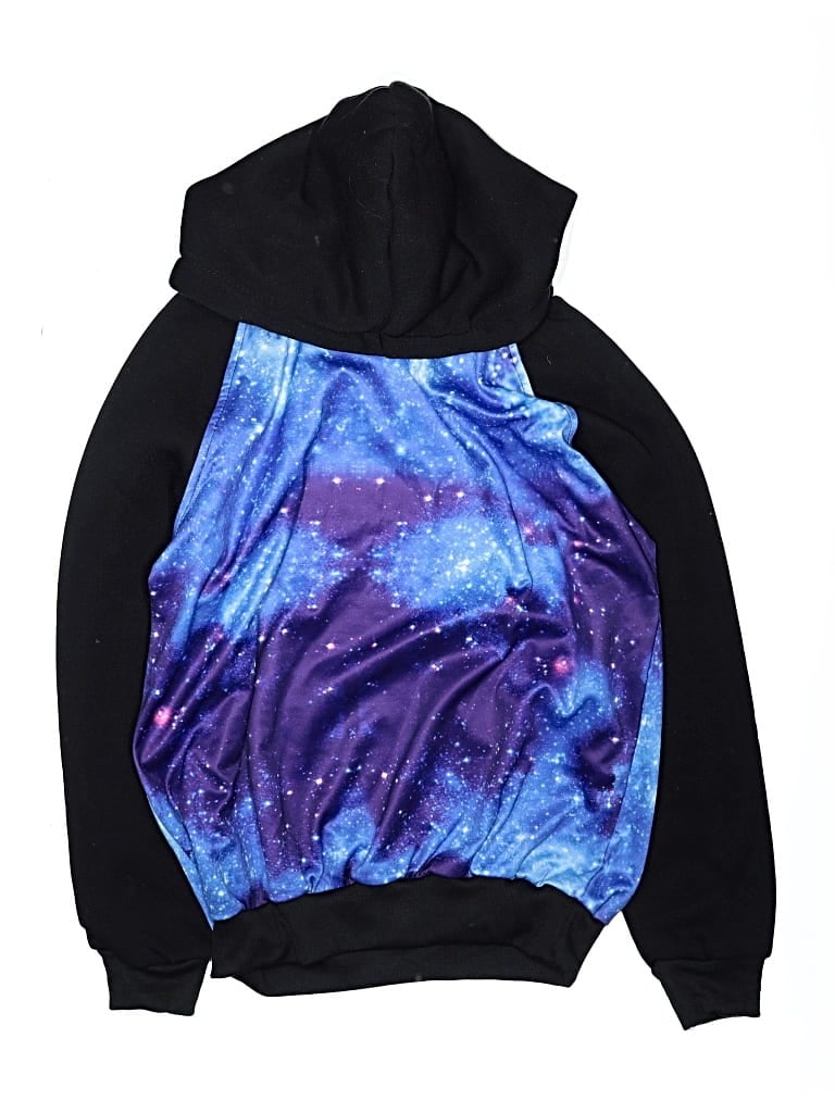 Pre-owned Assorted Brands Kids' Pullover Hoodie In Black