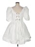 BHLDN 100% Polyester White Cocktail Dress Size XL - photo 2