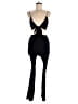 Alice + Olivia Solid Black Jumpsuit Size 6 - photo 1