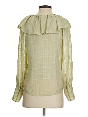 Rebecca Taylor Long Sleeve Silk Top (view 2)