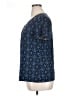 Croft & Barrow Blue Short Sleeve Top Size XL - photo 5