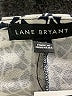 Lane Bryant Animal Print Ivory Short Sleeve Blouse Size 14 - 16 Plus - photo 7