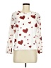 Unbranded Hearts White Long Sleeve T-Shirt Size M - photo 1