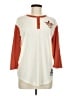 Mitchell & Ness Ivory Long Sleeve Henley Size M - photo 1