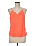 Hyfve 100% Polyester Orange Sleeveless Blouse Size M - photo 1