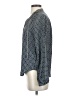 MICHAEL Michael Kors 100% Polyester Tweed Blue Long Sleeve Blouse Size XS - photo 5