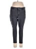 d.jeans Solid Gray Jeggings Size 20 - photo 1