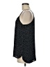 Ann Taylor LOFT 100% Polyester Graphic Polka Dots Blue Black Sleeveless Top Size M - photo 5