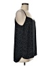 Ann Taylor LOFT 100% Polyester Graphic Polka Dots Blue Black Sleeveless Top Size M - photo 4