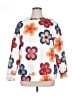 Emery Rose Floral White Pullover Sweater Size 1X - photo 1