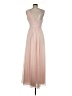 Bill Levkoff 100% Polyester Pink Cocktail Dress Size 8 - photo 2