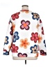 Emery Rose Floral White Pullover Sweater Size 1X - photo 2