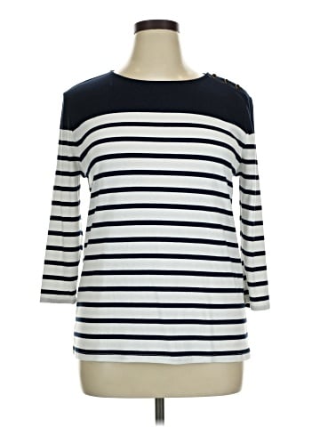 Ann Taylor LOFT Outlet 3/4 Sleeve Top (view 1)