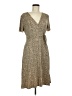 Amazon Essentials Animal Print Tan Casual Dress Size M - photo 1