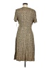 Amazon Essentials Animal Print Tan Casual Dress Size M - photo 2