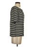 Talbots Stripes Black Short Sleeve Top Size S - photo 4