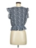 Fancyinn 100% Polyester Blue Sleeveless Blouse Size M - photo 2